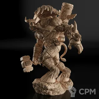 Описание картинки Baine Bloodhoof Фигурка (World of Warcraft) от GAS3TXD  по цене 5 600руб | Свободный Рынок Миниатюр - СРМ