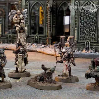 Описание картинки Krieg Command Squad от Хитрый гретчин  по цене 530руб | Свободный Рынок Миниатюр - СРМ