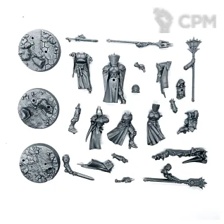 Описание картинки Domitan's Stormcoven warband от Red Rooster по цене 1 779руб | Свободный Рынок Миниатюр - СРМ