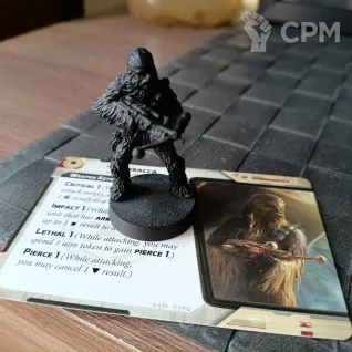 Описание картинки Star Wars Legion - Chewbacca от Dragar по цене 1 200руб | Свободный Рынок Миниатюр - СРМ