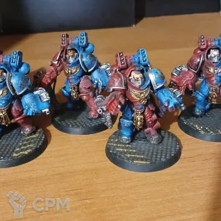 Описание картинки Space Marines Aggressors от GoglbMoglb по цене 2 500руб | Свободный Рынок Миниатюр - СРМ