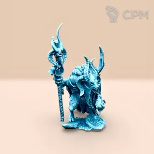 Описание картинки Shaman Foulhoof от 3D Wargaming по цене 300руб | Свободный Рынок Миниатюр - СРМ