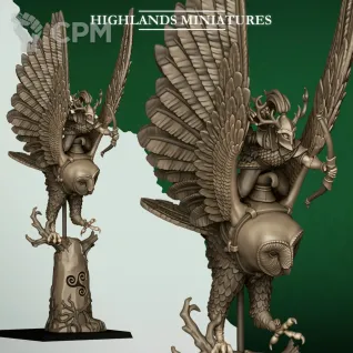 Описание картинки GREAT OWL RIDERS от Wardog Workshop по цене 1 200руб | Свободный Рынок Миниатюр - СРМ
