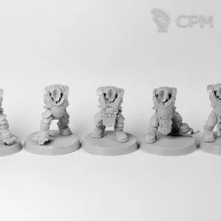 Описание картинки 5 тушек Wrecka Crew Tankbustas от Oi!-Factory по цене 825руб | Свободный Рынок Миниатюр - СРМ