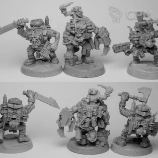 Описание картинки Classic Kommandos от Oi!-Factory по цене 990руб | Свободный Рынок Миниатюр - СРМ