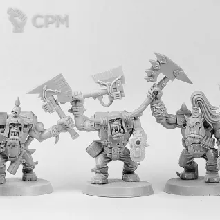 Описание картинки Nobz (Black Reach) от Oi!-Factory по цене 1 100руб | Свободный Рынок Миниатюр - СРМ
