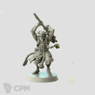 Описание картинки Flagellant Exalted Zealot от 3Д печать миниатюр по цене 301руб | Свободный Рынок Миниатюр - СРМ