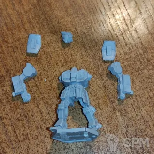 Описание картинки Ха Отоко (65 тонн) от Dwarf Pirate Foundry по цене 350руб | Свободный Рынок Миниатюр - СРМ
