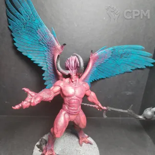 Описание картинки Magnus the Red от Juice по цене 9 000руб | Свободный Рынок Миниатюр - СРМ