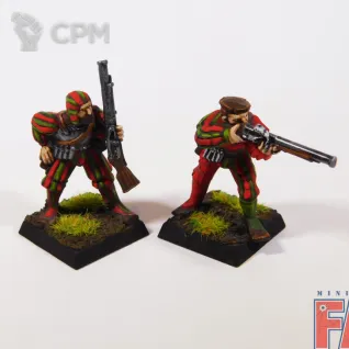 Описание картинки Empire Handgunners x10 от MiniaturesFAN по цене 7 150руб | Свободный Рынок Миниатюр - СРМ