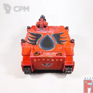 Описание картинки Blood Angels MkIIc Rhino от MiniaturesFAN по цене 5 500руб | Свободный Рынок Миниатюр - СРМ