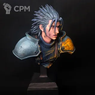 Описание картинки Zack FF7 от sleer40k по цене 20 000руб | Свободный Рынок Миниатюр - СРМ