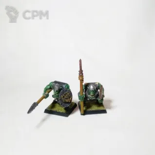 Описание картинки Orcs &amp; Goblins Boyz with Spears x10 от MiniaturesFAN по цене 3 300руб | Свободный Рынок Миниатюр - СРМ