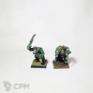Описание картинки Orcs &amp; Goblins Orc Boyz x10 от MiniaturesFAN по цене 3 300руб | Свободный Рынок Миниатюр - СРМ