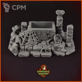 Описание картинки Алтарь со съемными крышками от Gabrigame_Terrain по цене 400руб | Свободный Рынок Миниатюр - СРМ