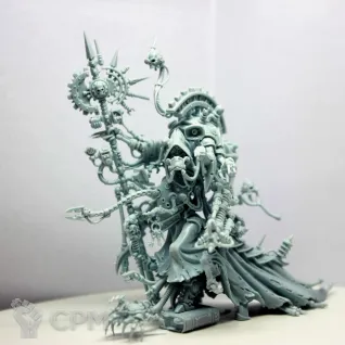 Описание картинки Archmagos Dominus Belisarius Cawl. Adeptus Mechani от Mechanic по цене 950руб | Свободный Рынок Миниатюр - СРМ