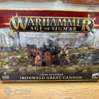 Описание картинки Ironweld Great Cannon от WarhammerBaby по цене 5 600руб | Свободный Рынок Миниатюр - СРМ