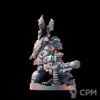 Описание картинки Миниатюра Варбосс Терминаторк,  Warboss от Brother Ork по цене 1 100руб | Свободный Рынок Миниатюр - СРМ