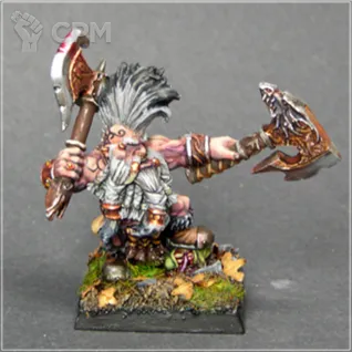 Описание картинки Dragon Seeker with Paired Weapons от OldHammer Мастерская по цене 350руб | Свободный Рынок Миниатюр - СРМ