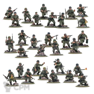Описание картинки German Veteran Infantry Sprue (без кирпичной стенки) от  по цене 560руб | Свободный Рынок Миниатюр - СРМ