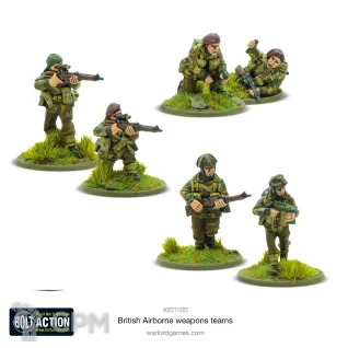 Описание картинки British Airborne weapons teams от  по цене 900руб | Свободный Рынок Миниатюр - СРМ