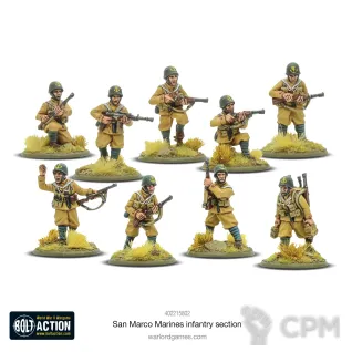 Описание картинки San Marco Marines Infantry Section от  по цене 1 300руб | Свободный Рынок Миниатюр - СРМ
