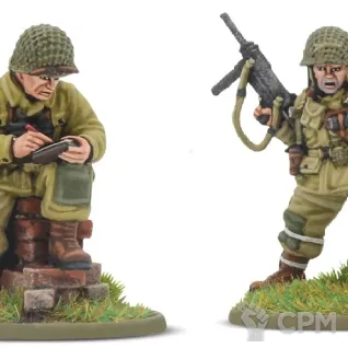 Описание картинки US Airborne (D-Day) Officers от  по цене 350руб | Свободный Рынок Миниатюр - СРМ