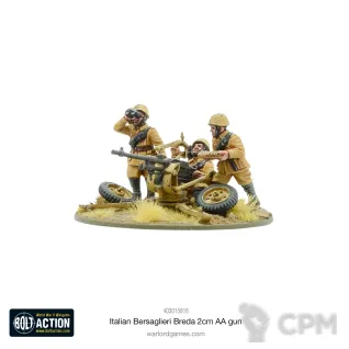 Описание картинки Italian Bersaglieri Breda 2cm AA gun от  по цене 850руб | Свободный Рынок Миниатюр - СРМ