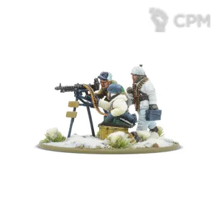 Описание картинки Fallschirmjäger (Winter) MMG Team от  по цене 660руб | Свободный Рынок Миниатюр - СРМ