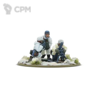 Описание картинки Fallschirmjäger (Winter) Medium Mortar Team от  по цене 660руб | Свободный Рынок Миниатюр - СРМ