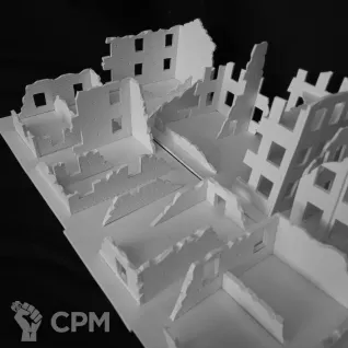 Описание картинки Руины 1/100 от Capitan Martinez по цене 3 625руб | Свободный Рынок Миниатюр - СРМ