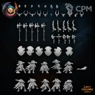 Описание картинки Chaos Warriors от Daniilfedyakov по цене 1 400руб | Свободный Рынок Миниатюр - СРМ