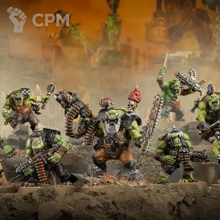 Описание картинки Armageddon Orks Boyz + 5x gretchin - оригинал (1) от Gregor98 по цене 2 600руб | Свободный Рынок Миниатюр - СРМ