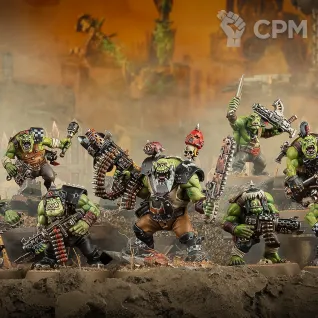 Описание картинки Armageddon Orks Boyz - оригинал от Gregor98 по цене 2 300руб | Свободный Рынок Миниатюр - СРМ