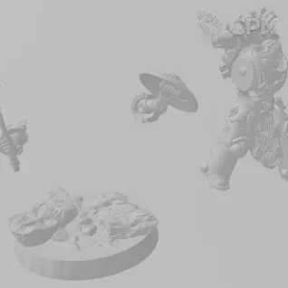 Описание картинки Space Wolves Capitan от MrMetalHorror по цене 350руб | Свободный Рынок Миниатюр - СРМ
