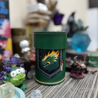 Описание картинки Стакан для кубов! Dice Cup! Работа на заказ! По индивидуальным запросам! от Мастерская - 2D20 по цене 8 000руб | Свободный Рынок Миниатюр - СРМ