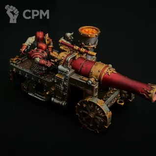 Описание картинки Magma Cannon от MrMetalHorror по цене 900руб | Свободный Рынок Миниатюр - СРМ