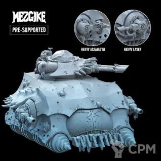 Описание картинки Sea grub hunter tank от Zakat-3D по цене 3 500руб | Свободный Рынок Миниатюр - СРМ