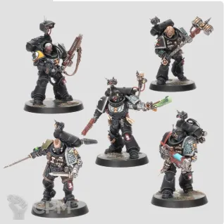 Описание картинки Decimus Kill Team 5 моделей от Mekboy Workshop по цене 1 150руб | Свободный Рынок Миниатюр - СРМ