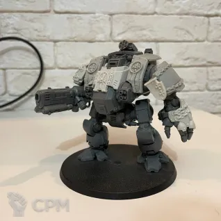 Описание картинки Dreadnought redemptor от Komandergree по цене 3 500руб | Свободный Рынок Миниатюр - СРМ