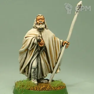 Описание картинки Gandalf the White(Pelennor) (heros of he west) от  по цене 300руб | Свободный Рынок Миниатюр - СРМ