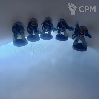 Описание картинки Hellblaster squad от Amelio по цене 3 000руб | Свободный Рынок Миниатюр - СРМ