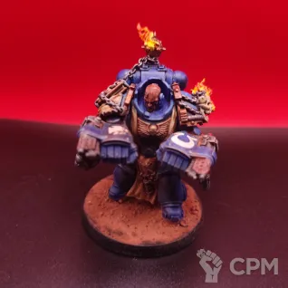 Описание картинки Warhammer 40K Aggressors Ultramarines — 3 шт., покрашенные, SLA от Жидкий Пират по цене 3 000руб | Свободный Рынок Миниатюр - СРМ