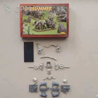Описание картинки Warhammer Chaos Chariot Колесница Хаоса от SunEach по цене 6 900руб | Свободный Рынок Миниатюр - СРМ