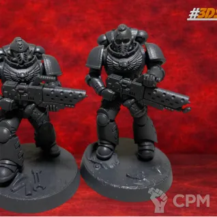 Описание картинки Миниатюры 35 мм для Warhammer 40K Leviathan Infernus Squad (5 шт)+базы, готовы к покраске от 3DSprint по цене 777руб | Свободный Рынок Миниатюр - СРМ