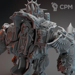 Описание картинки Blood Angels Furioso Redemptor Dreadnought от Мастерская террейна по цене 1 100руб | Свободный Рынок Миниатюр - СРМ