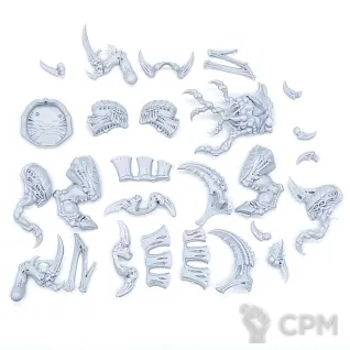 Описание картинки Tyranid Haruspex/Exocrine от Red Rooster по цене 3 295руб | Свободный Рынок Миниатюр - СРМ