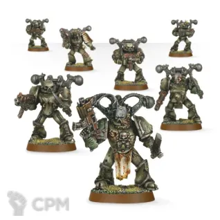 Описание картинки Plague Marines Squad от KonStar по цене 6 500руб | Свободный Рынок Миниатюр - СРМ