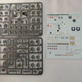 Описание картинки ultramariners upgrade pack от Люгер Фаланга по цене 3 000руб | Свободный Рынок Миниатюр - СРМ