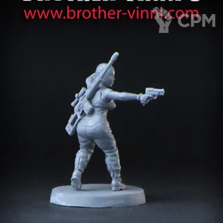 Описание картинки actiongirl Silvia от Brother Vinni по цене 410руб | Свободный Рынок Миниатюр - СРМ